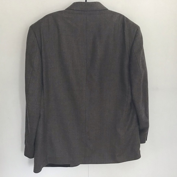 Silk and wool blend two button Versini sports coat Size 42 Short - Picture 2 of 9